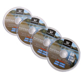 Kylebooker 3/4/5/6 spoler Tippet Line (2x,3x,4x,5x,6x,7x) Klar Fluefiske Tippet Line